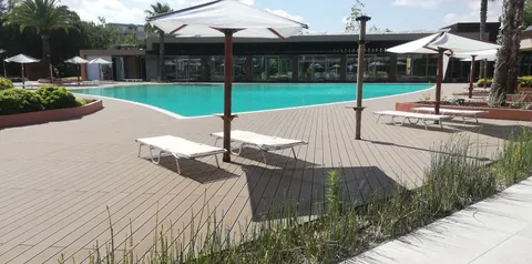 Terrasse composite CDECK — Hôtellerie & restauration, coloris Chocolat