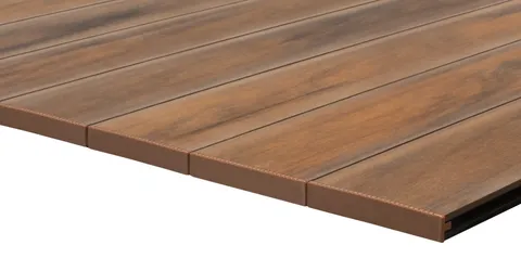 Embout de lame — terrasse composite CDECK, coloris American Walnut