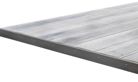 Profil de finition 46 mm — terrasse composite CDECK, coloris Nordic Oak