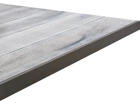 Profil de finition 46 mm — terrasse composite CDECK, coloris Nordic Oak