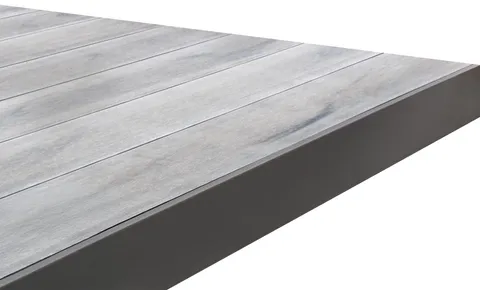 Profil de finition 92 mm — terrasse composite CDECK, coloris Nordic Oak