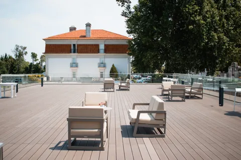 Terrasse composite CDECK — Hôtellerie & restauration, coloris Chocolat