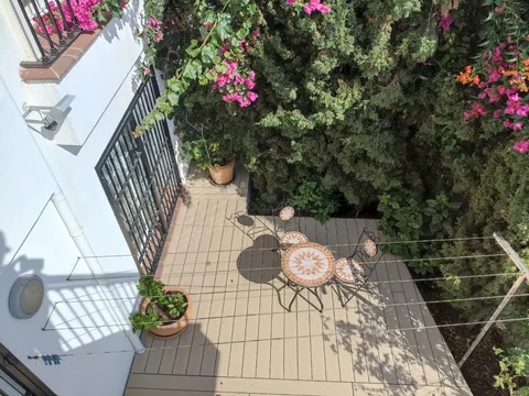 Terrasse composite CDECK — Balcon & petits espaces, coloris Beige Hêtre