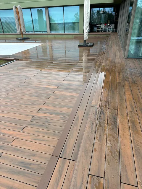 Terrasse composite CDECK — Balcon & petits espaces, coloris American Walnut