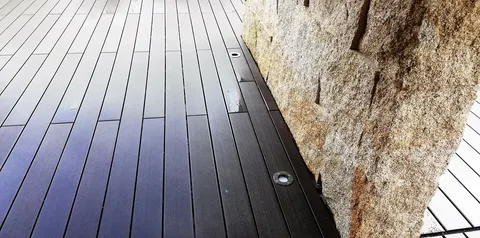 Terrasse composite CDECK — Jardin & abords, coloris Chocolat