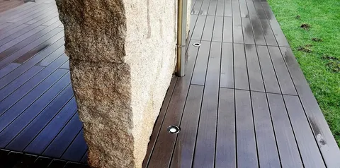 Terrasse composite CDECK — Jardin & abords, coloris Chocolat
