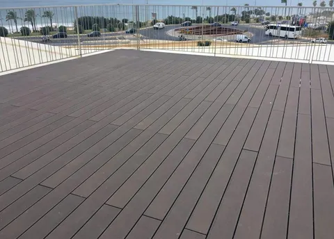 Terrasse composite CDECK — Balcon & petits espaces, coloris Chocolat