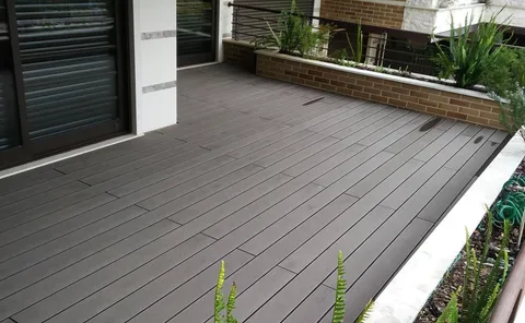 Terrasse composite CDECK — Balcon & petits espaces, coloris Chocolat