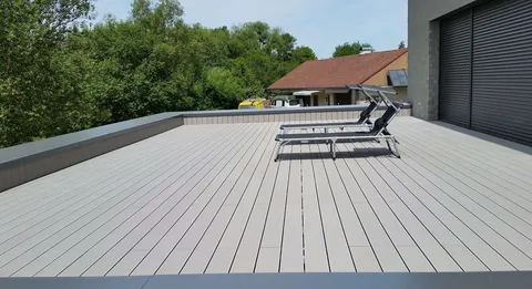 Terrasse composite CDECK — Balcon & petits espaces, coloris Gris
