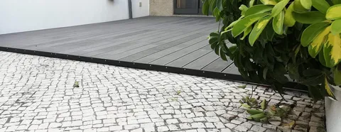 Terrasse composite CDECK — Jardin & abords, coloris Noir
