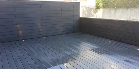 Terrasse composite CDECK — Balcon & petits espaces, coloris Noir