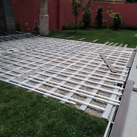 Terrasse composite CDECK — Sous-structure
