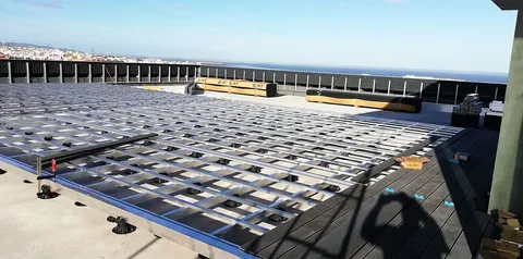 Terrasse composite CDECK — Sous-structure