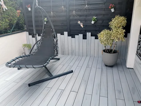 Terrasse composite CDECK — Jardin & abords, coloris Nordic Oak
