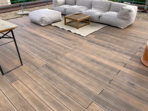 Terrasse composite CDECK — Jardin & abords, coloris Soft Oak