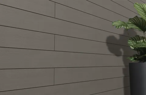 Bardage de façade composite CWALL®, coloris Noir