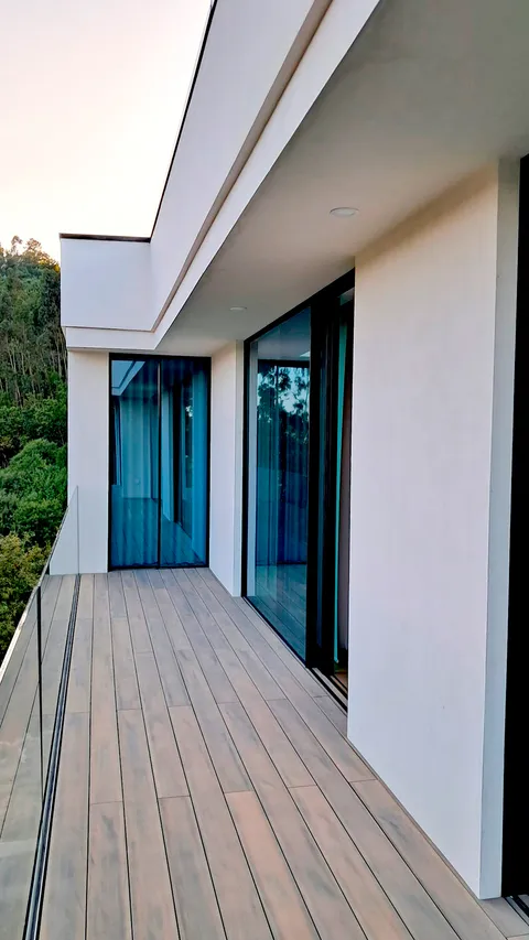 Terrasse composite CDECK — Balcon & petits espaces, coloris Natural Beech