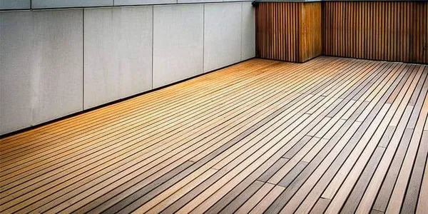 Garapa decking