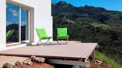 Terrasse composite CDECK — Balcon & petits espaces, coloris Beige Rose