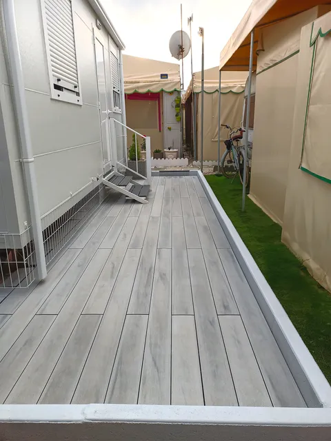 Terrasse composite CDECK — Balcon & petits espaces, coloris Nordic Oak