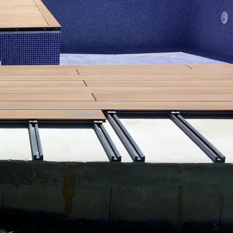 Terrasse composite CDECK — Sous-structure
