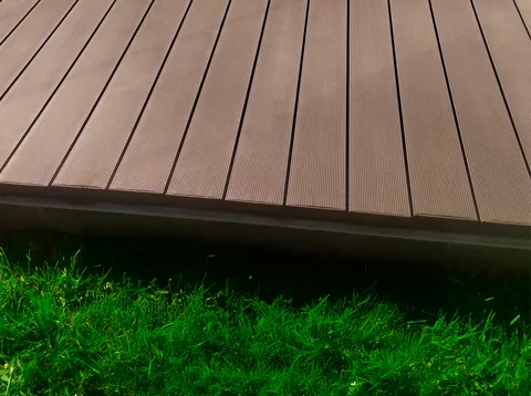 Embout de lame — terrasse composite CDECK, coloris Chocolat