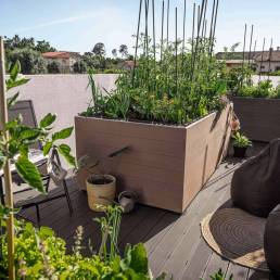 Potager urbain CGARDEN sur terrasse