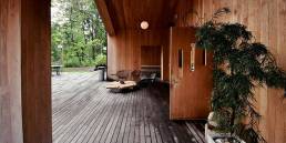 Wooden deck in Ipe