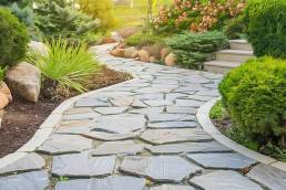 Natural stone outdoor flooring