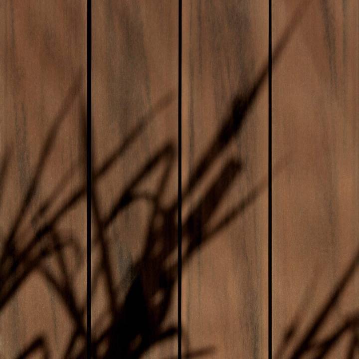 Tarima composite CDECK en color american walnut 