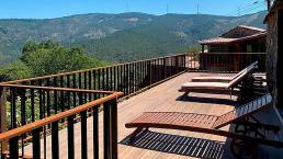 CDECK composite decking in Redwood installed on a balcony