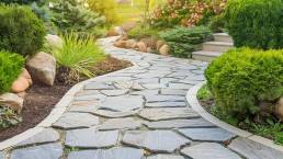 Natural stone outdoor flooring