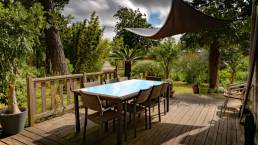 Natural Wood Outdoor Decking