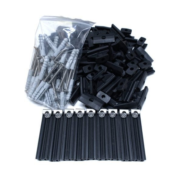 Kit fixação solo - deck compósito CDECK