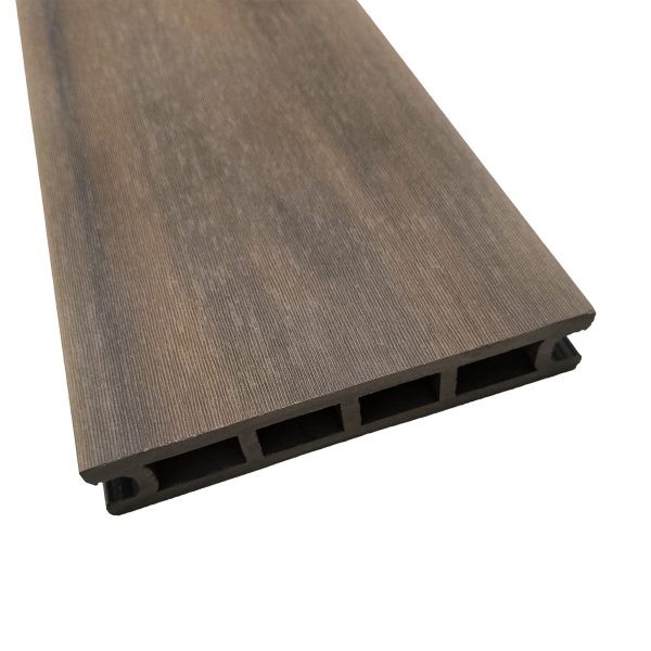 Régua Alveolar Deck Compósito CDECK WUUDE, cor American Walnut