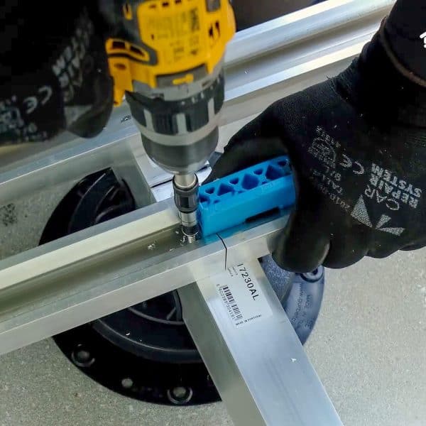 ferramenta para instalação CTOOL em uso