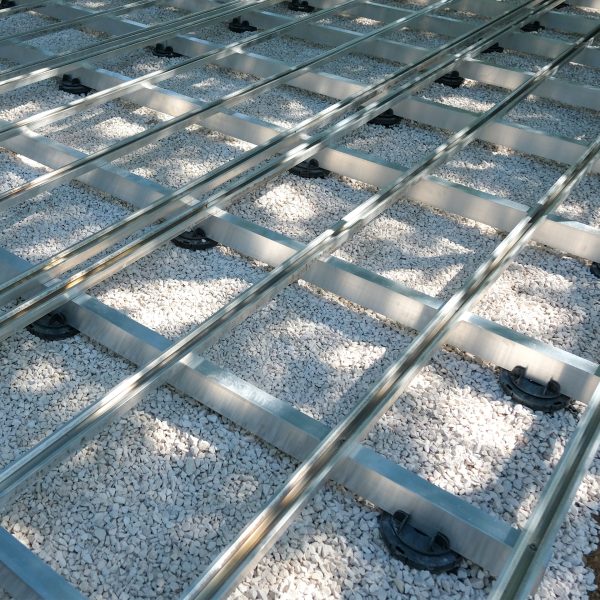 Plot deck compósito CDECK em uso