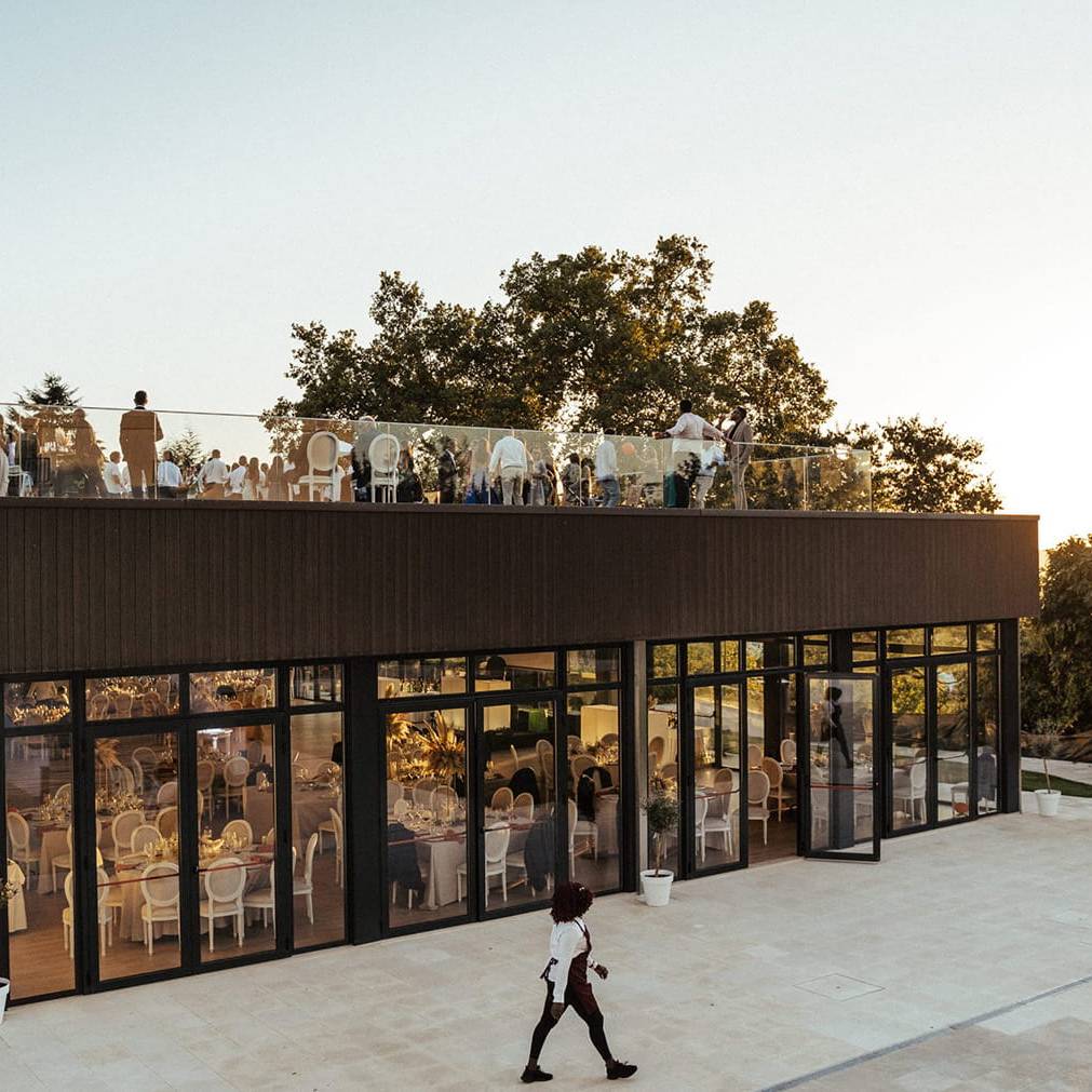 CDECK Composite Decking in the outdoor area of Conímbriga Hotel do Paço