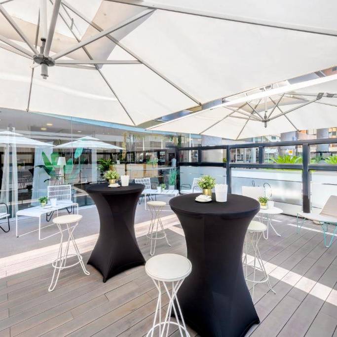 CDECK Composite Decking at Eurostars Málaga, Spain