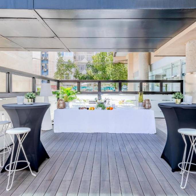 CDECK Composite Decking at Eurostars Málaga, Spain