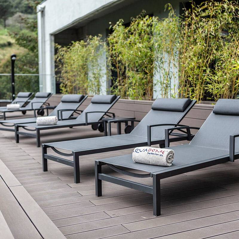 CDECK Composite Decking in the outdoor area of H2otel Congress & Medical Spa, Portugal