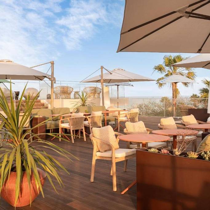 CDECK Composite Decking on the terrace of Kimpton Atlantico Algarve