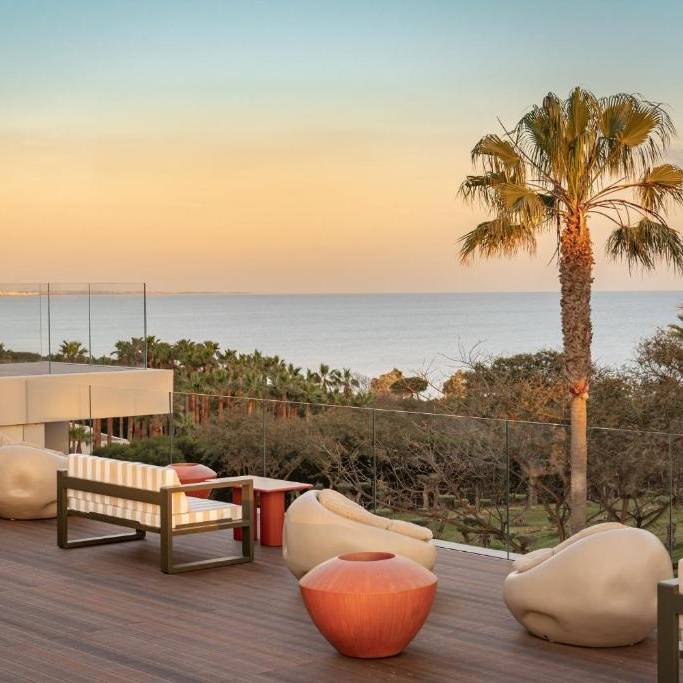 CDECK Composite Decking on the terrace of Kimpton Atlantico Algarve