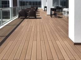 CDECK composite decking installed in the terrace and dining area at Iberostar Selection Lagos Algarve