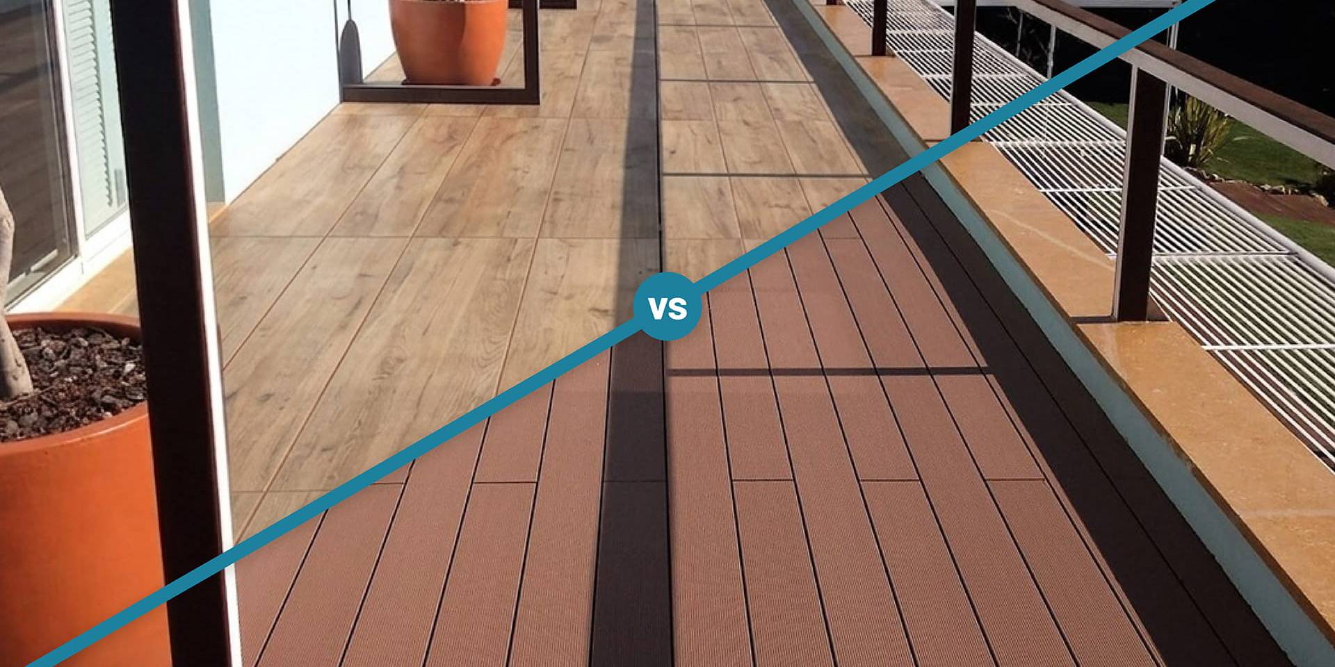 deck ceramica vs deck composito