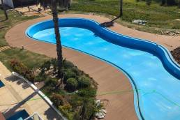 CDECK composite decking installation at Iberostar Selection Lagos Algarve