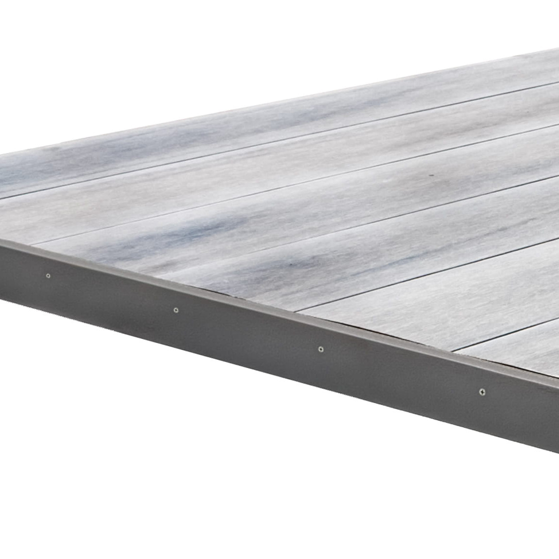 Deck Compósito CDECK WUUDE na cor Nordic Oak com fecho perpendicular 46mm